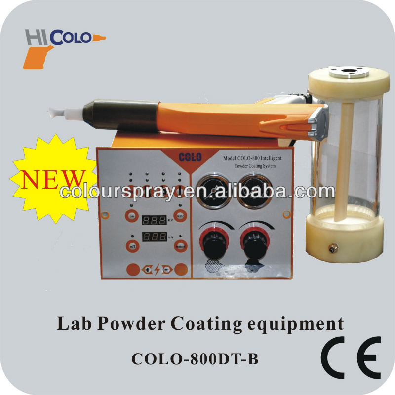 smaller testing experiment manual powder coating systems