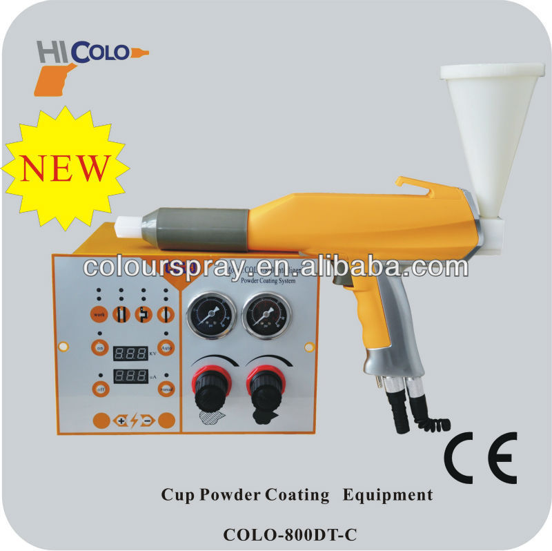 smaller testing experiment manual powder coating systems