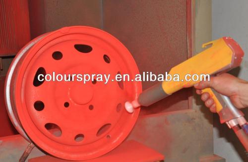 mini testing powder coating gun