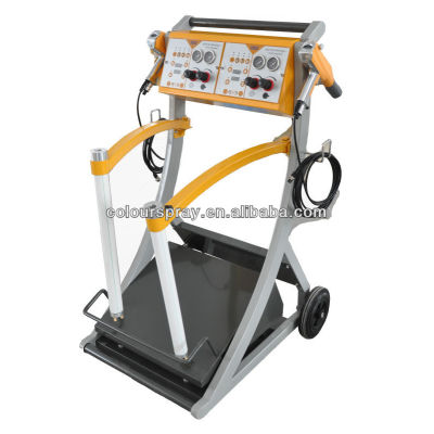 double nozzle spray gun