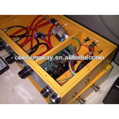 aluminum profiles powder spray unit