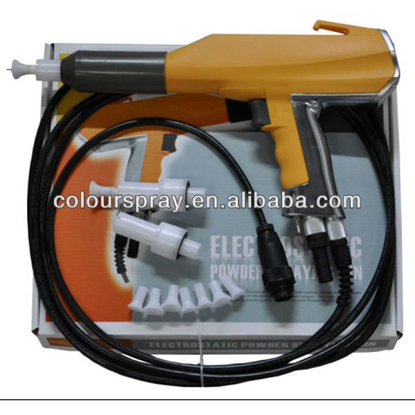 electrostatic epoxy spray gun