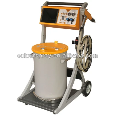 Repeat spraying Digital display powder painting equipment