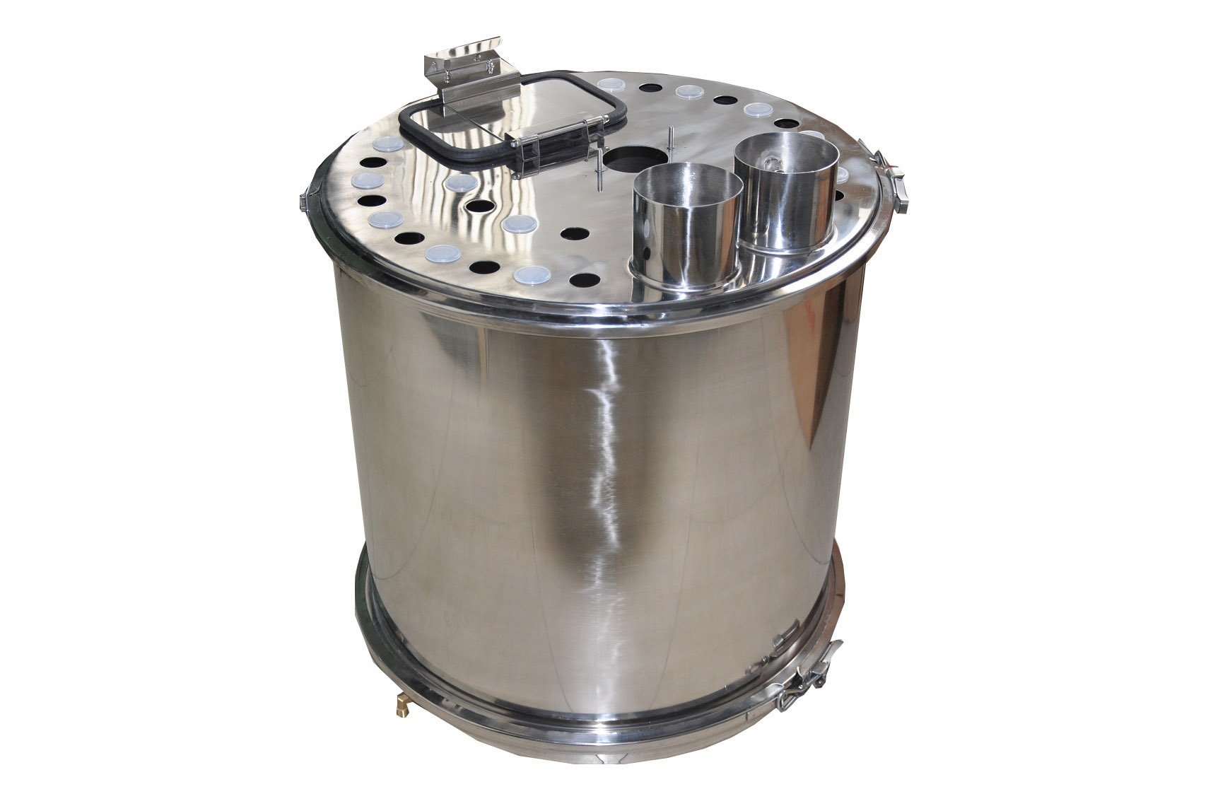 newest largest 100kgs stainless steel powder tank