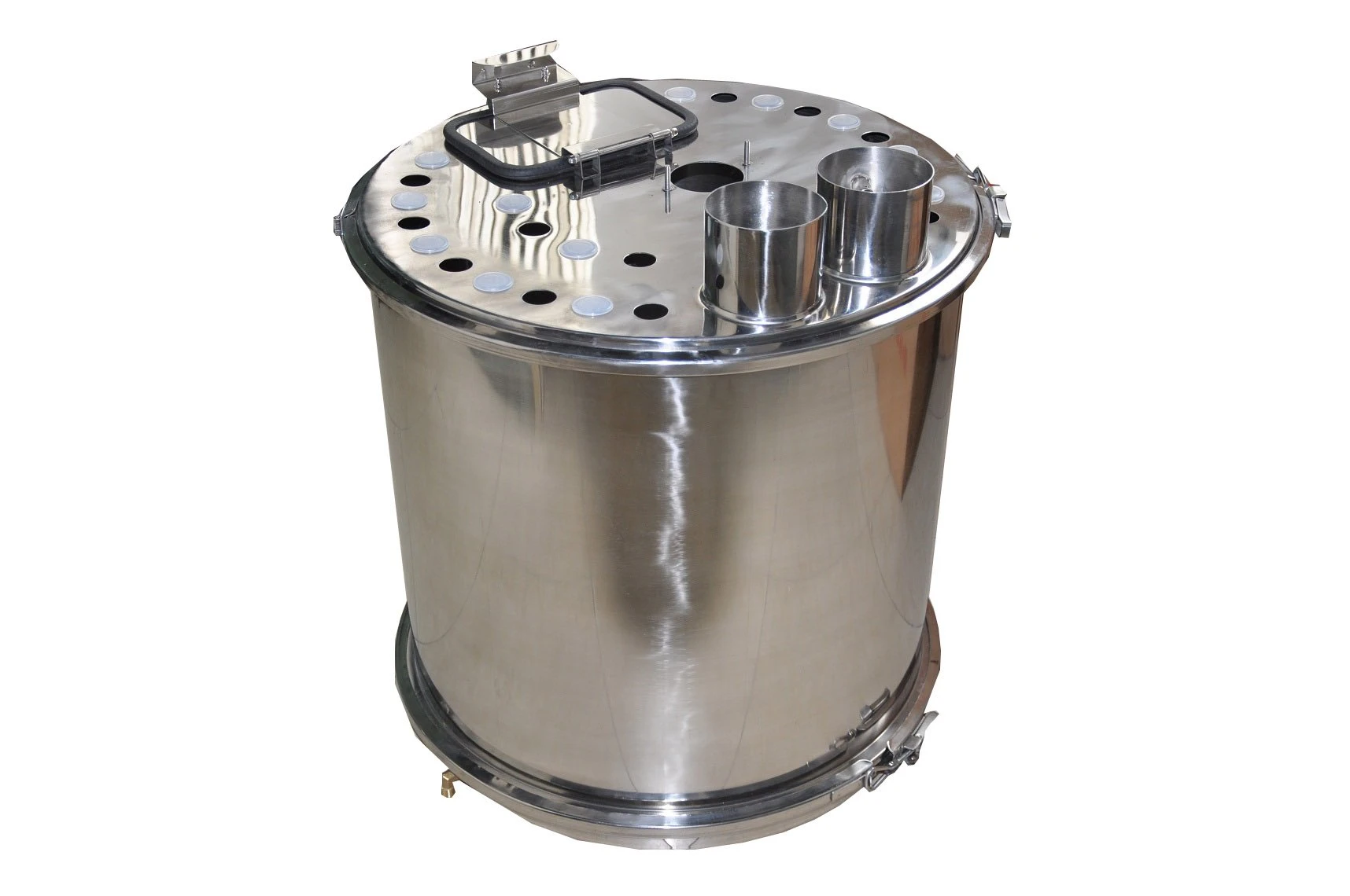 24 pcs pumps stainless steel powder coating hopper
