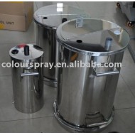 different type powder container
