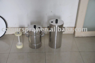 powder coating machine powder tank