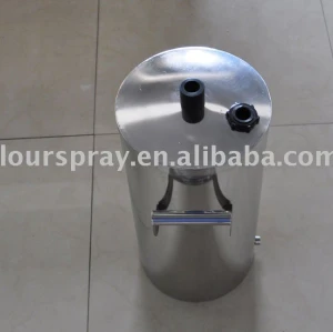 10lb Stainless steel fluidizing Powder container used for powder coating machine