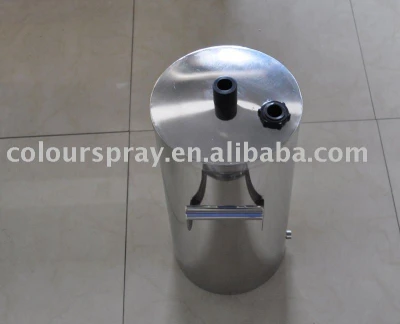 10lb Stainless steel fluidizing Powder container used for powder coating machine