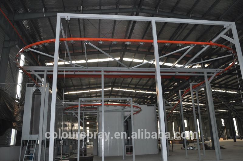 powder coating line Conveyor chains Crawler load limit driving seat