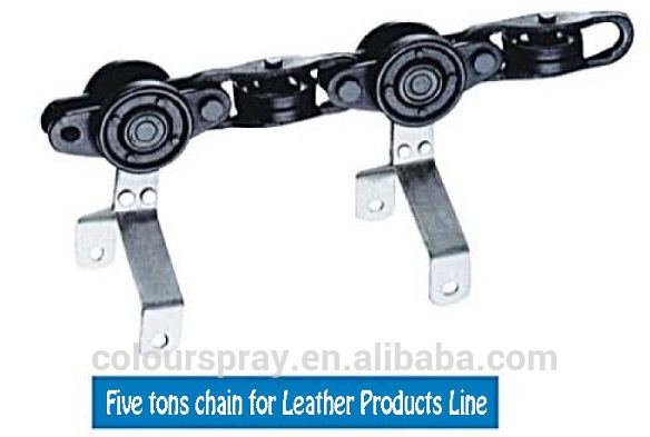 Overhead conveyor hanging chain