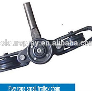 powder coating line small trolley hanging chain