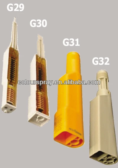 powder spray gun spare parts