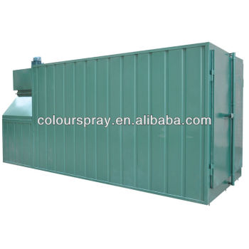 industrial gas powder coating curing oven