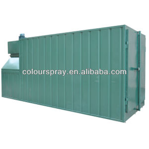 industrial gas powder coating curing oven