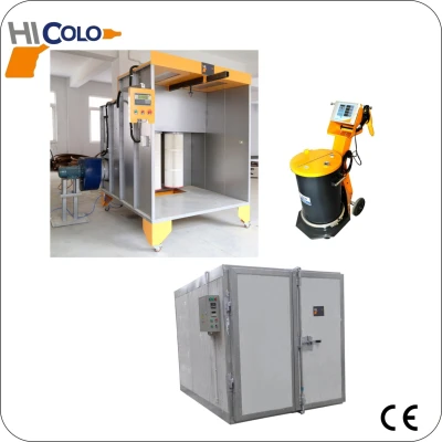 Manual powder coating plant