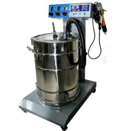 Manual powder coating application machine