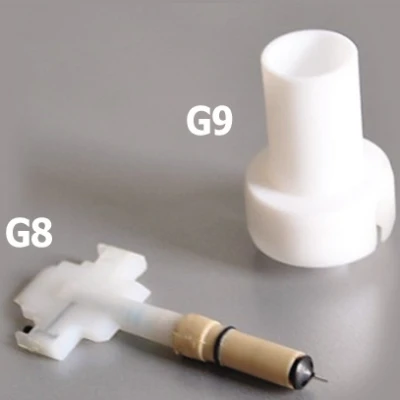 Round jet nozzle set 351717 of Manual Powder Gun for electrostatic powder coating