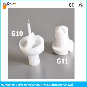 Cup Manual Powder Gun Flat jet nozzle set 379 620