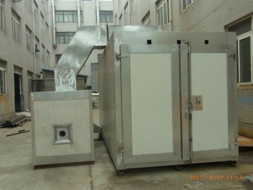 Upper transmission system powder coating plant