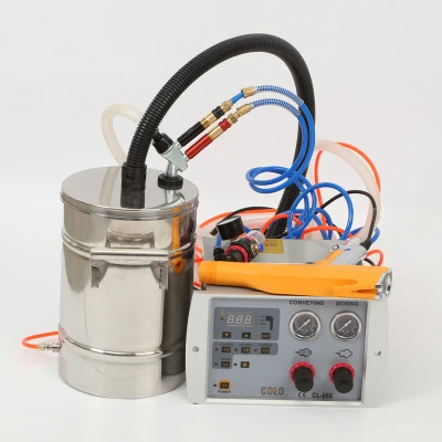 Intelligent manual spraying painting machine for test and small batch