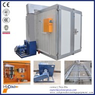 two doors Indirect fired Gas Powder coating oven/Powder curing oven