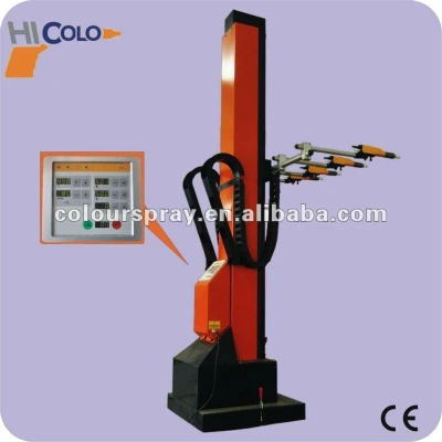 Automatic painting robot reciprocating machine set