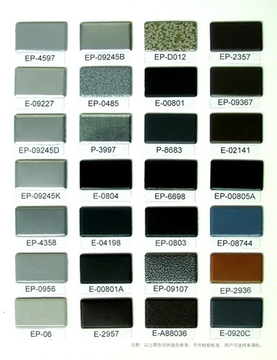 Black epoxy polyester powder coating manufacturers non-toxic powder paint