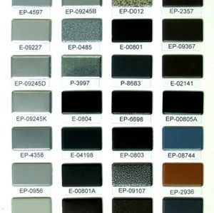 Black epoxy polyester powder coating manufacturers non-toxic powder paint