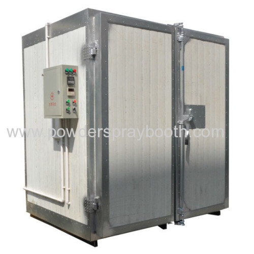 Practical and efficient electric powder coating oven