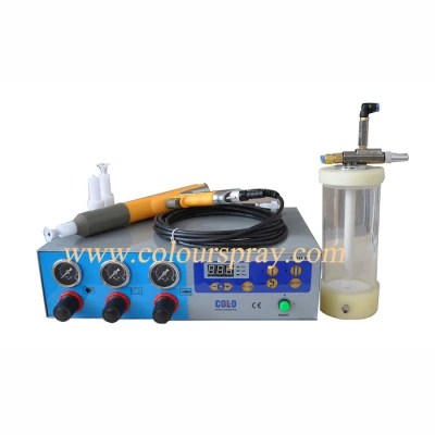 Small handy powder coating spray machine