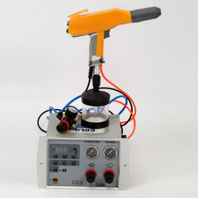 Intelligent manual spraying painting machine for test and small batch with 500ml cup