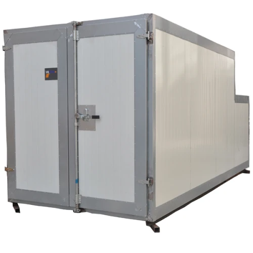 Gas powder coating curing oven