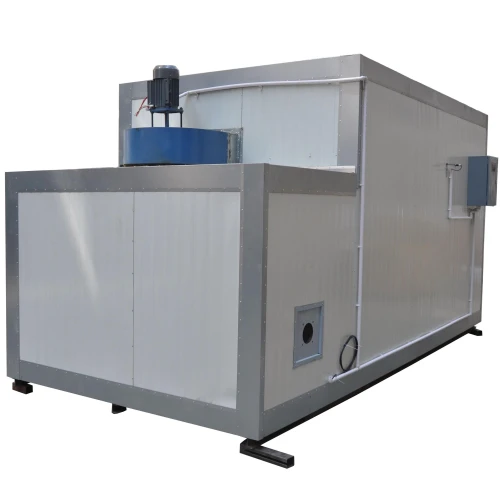 Gas powder coating curing oven