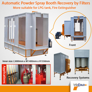 New spray booth COLO-3145