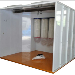 COLO-S-3217 Electrostatic powder painting booth