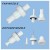 Parker Ionics powder coating gun parts