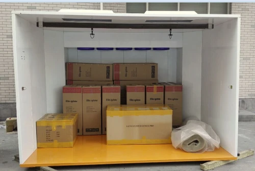 COLO-S-3217 Electrostatic powder painting booth