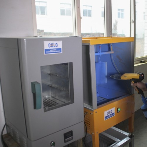 Lab powder coating curing oven
