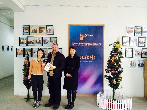 Clients visit our factory