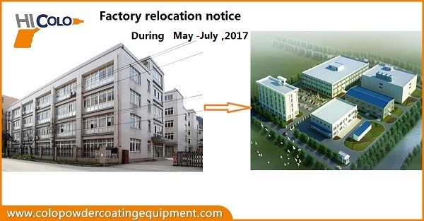 Factory relocation notice