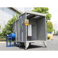 COLO-S-1517 Electrostatic Small Powder Coating Spray Cabin Booth