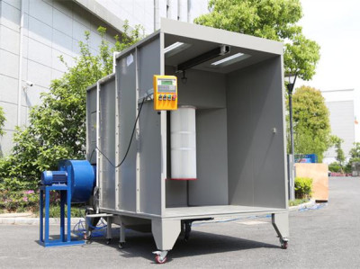 COLO-S-1517 Electrostatic Small Powder Coating Spray Cabin Booth