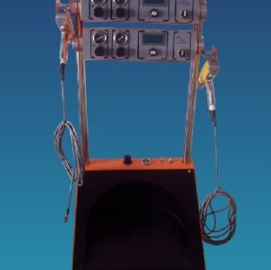Duales System elektrostatischen Pulverbeschichtungsanlage Colo-500H-2