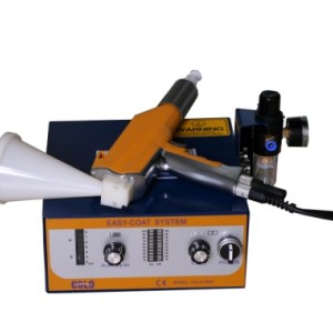 Máquina de recubrimiento en polvo electrostático para ensayos
