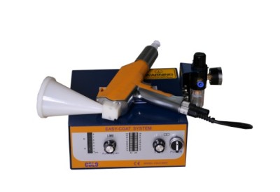 Máquina de recubrimiento en polvo electrostático para ensayos