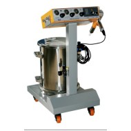 Sistema aplicador electroestático de pintura termo convertible