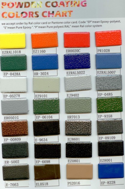 Tabla De Colores De Recubrimiento En Polvo Ppg Autenticidad Del Color