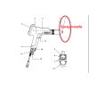 Manual powder coating gun Round jet nozzle set 382922