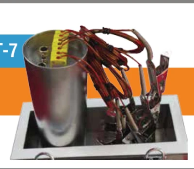 Seven channel oven data logger temperature tracker